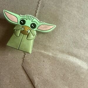 Cute Green Baby Creature croc charm  - Drinking Cup